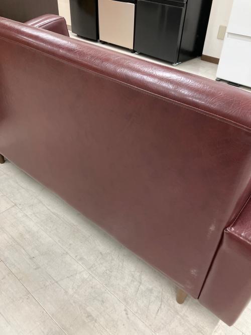 2人掛けソファー 147 ブラウン