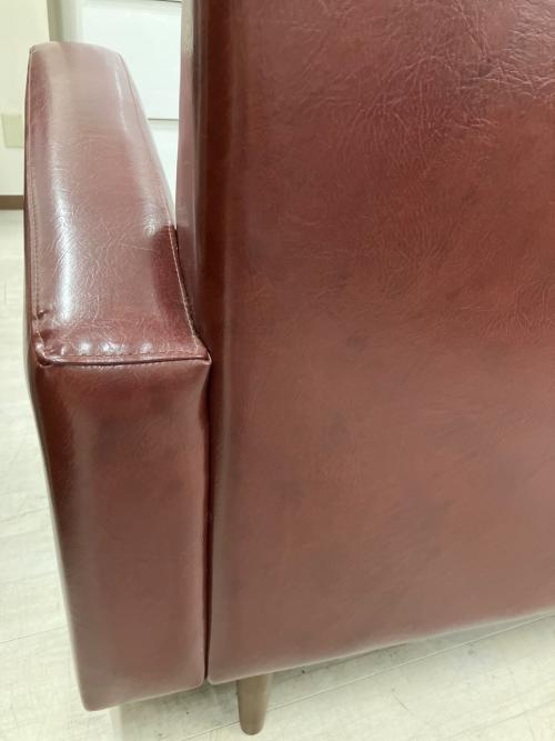 2人掛けソファー 147 ブラウン