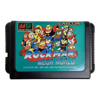 ロックマン メガワールド メガドライブ用ソフト 動作未確認 -
