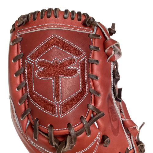 トンボ家紋 硬式グローブ アクティブーム ブラウン
