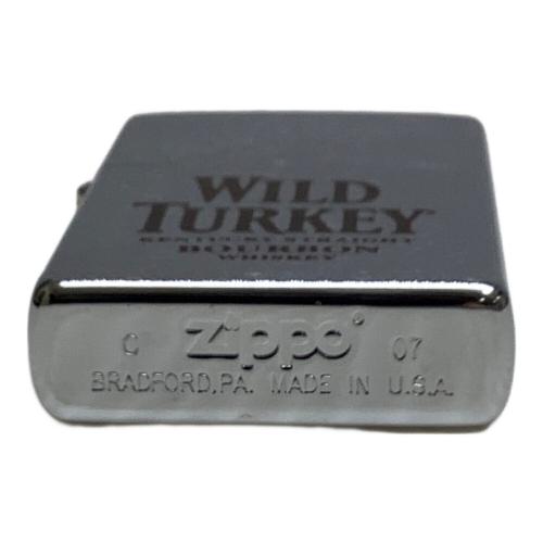 ワイルドターキー ZIPPO 懸賞 レア ☆ワイルド・ターキー！WILD TURKEY 2000年4月製 キャンぺーン
