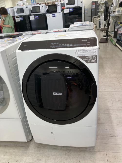 HITACHI (ヒタチ) ドラム式洗濯乾燥機 BD-SX110GE9L 2022年製 程度B 固定金具無し 180