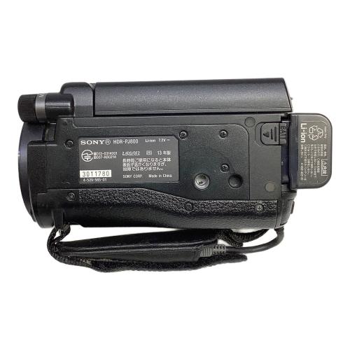 SONY (ソニー) デジタルビデオカメラ HDR-PJ800 バッテリーチャージャー欠品/動作未確認