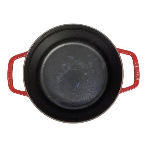 Staub (ストウブ) ピコ・ココット・ラウンド  レッド