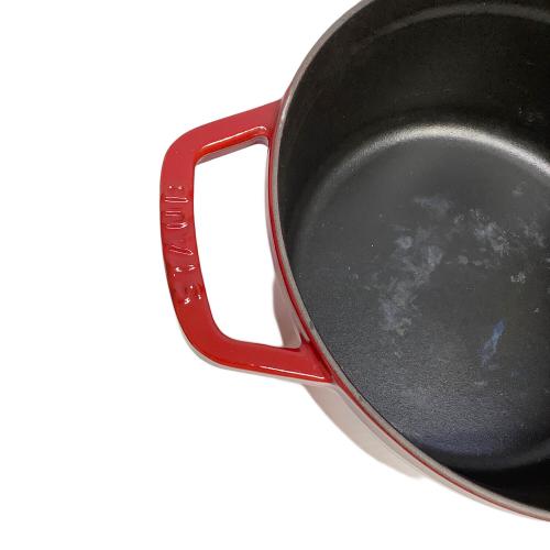 Staub (ストウブ) ピコ・ココット・ラウンド  レッド