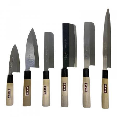 秀岳　和包丁　6本セット　未使用品 堺秀岳 包丁セット｜トレファクONLINE