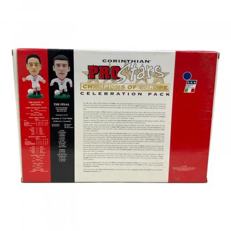 コリンシアン　サッカーフィギュア　prostars セレブレーションパック アーセナル 2002 コリンシアン PRO STARS 4パック セットA（ピレス