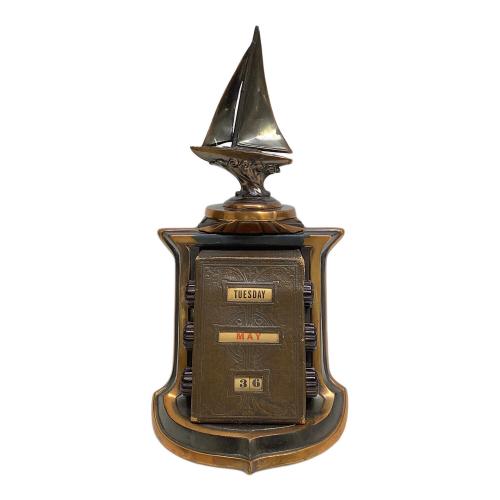 万年デスクカレンダー ヴィンテージ ブラウン