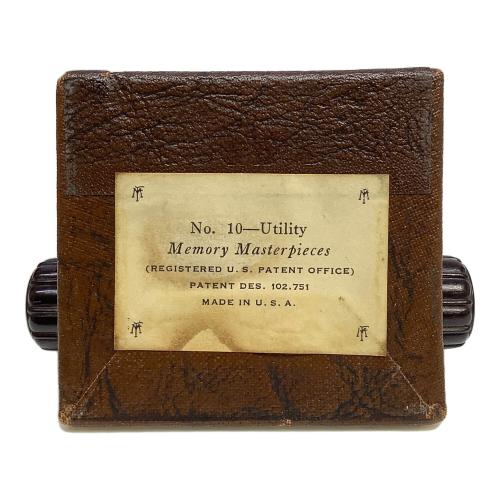 万年デスクカレンダー ヴィンテージ ブラウン