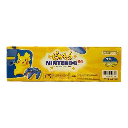 Nintendo (ニンテンドウ) ピカチュウNintendo64 NUS-S-LBXA