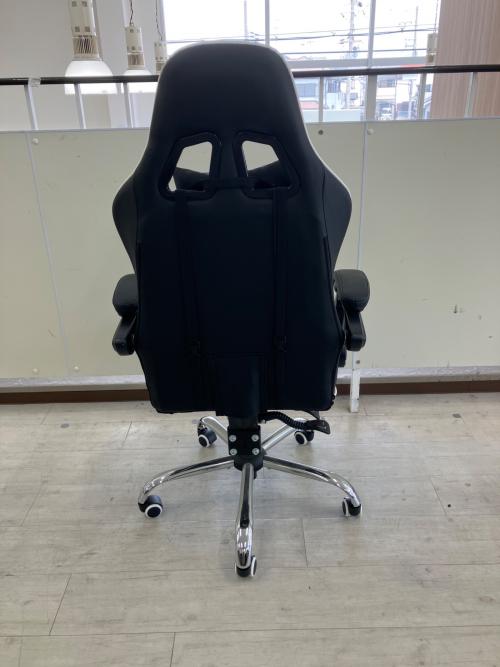 GT RACING (ジーティーレーシング) ゲーミングチェア ブラック×ホワイト