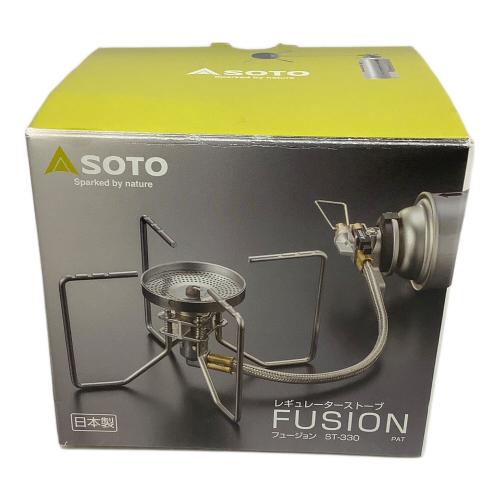 SOTO (ソト) シングルガスバーナー レギュレーターストーブ FUSION PSLPGマーク有