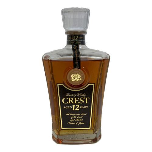 サントリー クレスト ジャパニーズウィスキー 12年 CREST 700ml