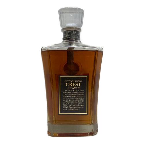 サントリー クレスト ジャパニーズウィスキー 12年 CREST 700ml