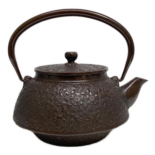 南部鉄器 (ナンブテッキ) 急須 ブラウン