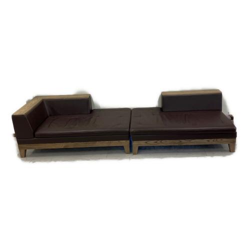 onoe furniture カウチソファー 125 ブラウン Liam