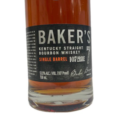 BAKER'S ウィスキー 750ml