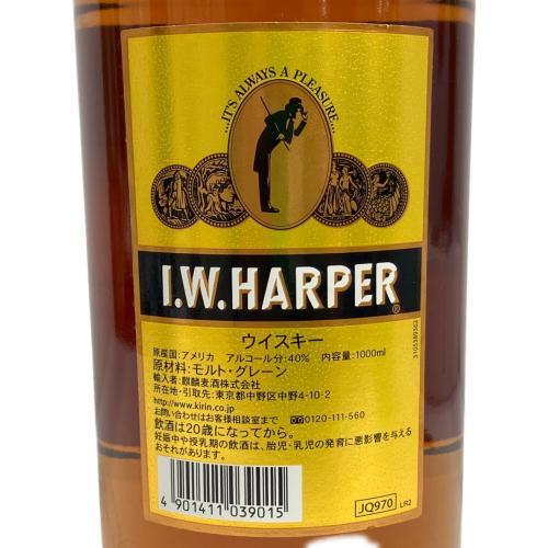I.W.HARPER ウィスキー 1000ml