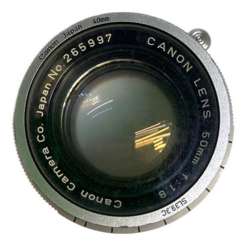 CANON (キヤノン) レンジファインダーフィルムカメラ CANON P canon lens 50mm f1.8セット