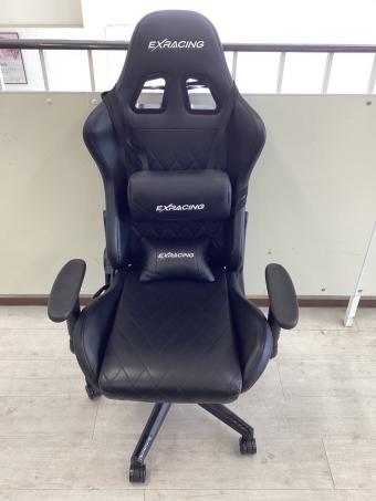EXRACING (イーエックスレーシング) ゲーミングチェア ブラック