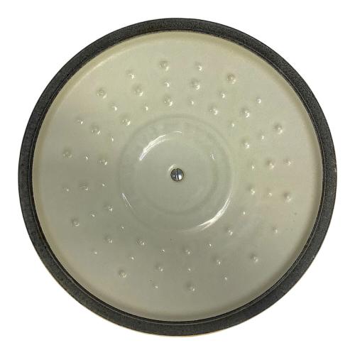 LE CREUSET (ルクルーゼ) 鍋 SIZE 21cm イエロー ココット・ロンド