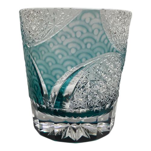 YAMADA GLASS WORKS (ヤマダグラスワークス) 切子 波動 江戸切子