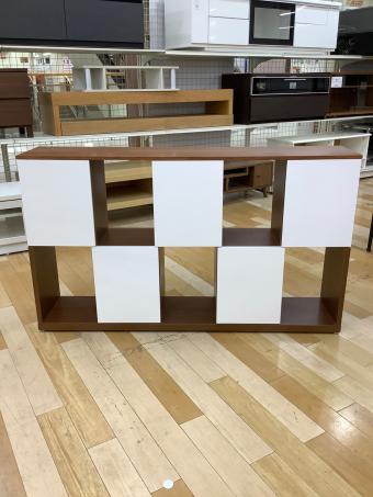 IDC大塚家具 (アイディーシーオオツカカグ) シェルフ 211 ブラウン×ホワイト ポンセル
