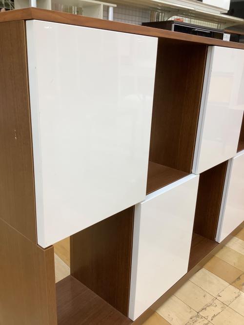 IDC大塚家具 (アイディーシーオオツカカグ) シェルフ 211 ブラウン×ホワイト ポンセル