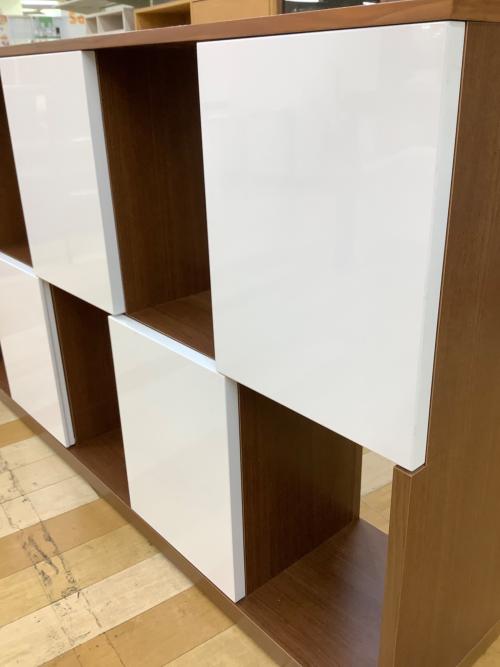 IDC大塚家具 (アイディーシーオオツカカグ) シェルフ 211 ブラウン×ホワイト ポンセル