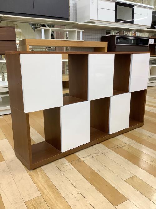 IDC大塚家具 (アイディーシーオオツカカグ) シェルフ 211 ブラウン×ホワイト ポンセル