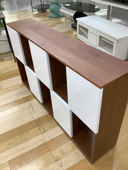 IDC大塚家具 (アイディーシーオオツカカグ) シェルフ 211 ブラウン×ホワイト ポンセル
