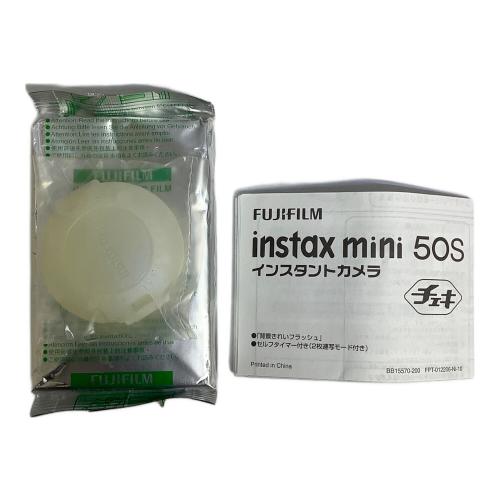 FUJIFILM (フジフィルム) インスタントカメラ instax mini 50S ブラック
