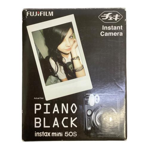 FUJIFILM (フジフィルム) インスタントカメラ instax mini 50S ブラック
