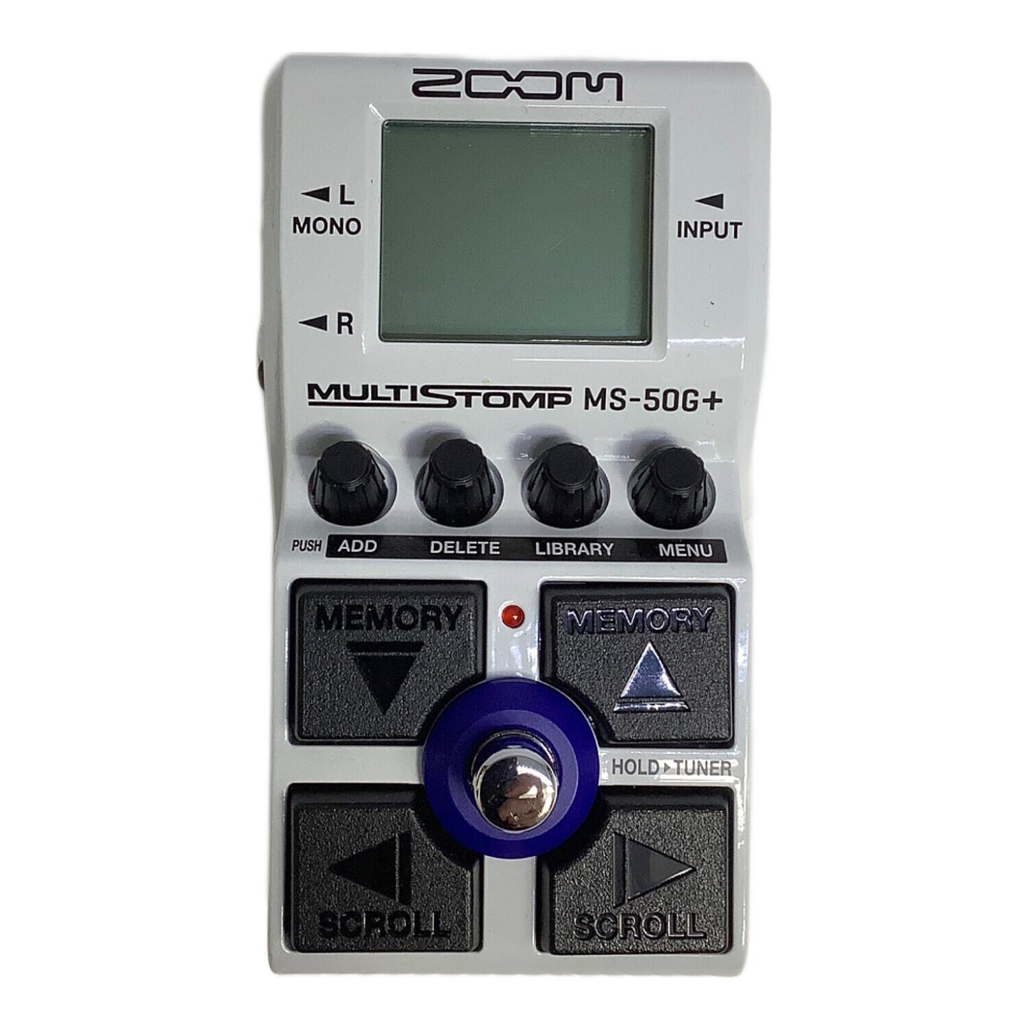 ZOOM (ズーム) マルチエフェクター MS-50G+｜トレファクONLINE