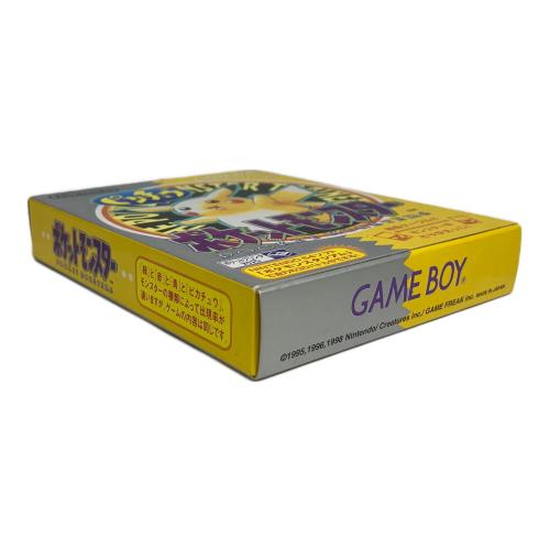 任天堂 (ニンテンドウ) ポケットモンスター ピカチュウ ゲームボーイ用ソフト -