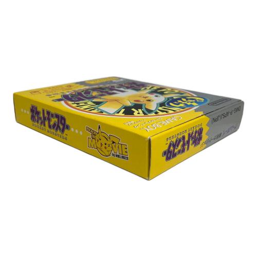 任天堂 (ニンテンドウ) ポケットモンスター ピカチュウ ゲームボーイ用ソフト -