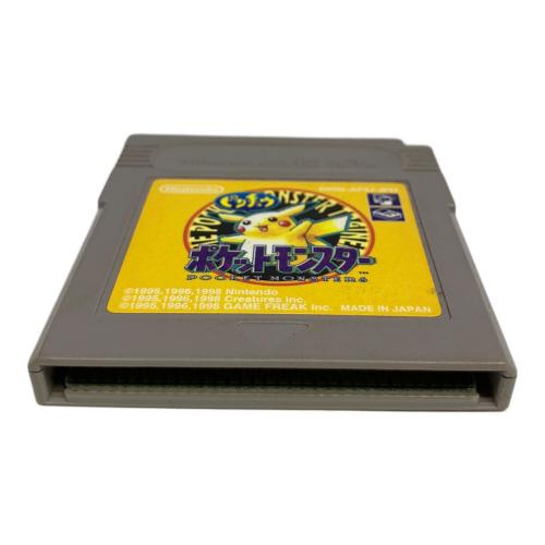 任天堂 (ニンテンドウ) ポケットモンスター ピカチュウ ゲームボーイ用ソフト -