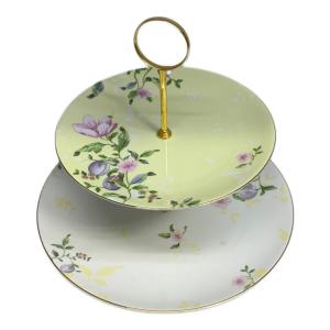 Wedgwood (ウェッジウッド) ケーキ皿 スイートプラムダナスク