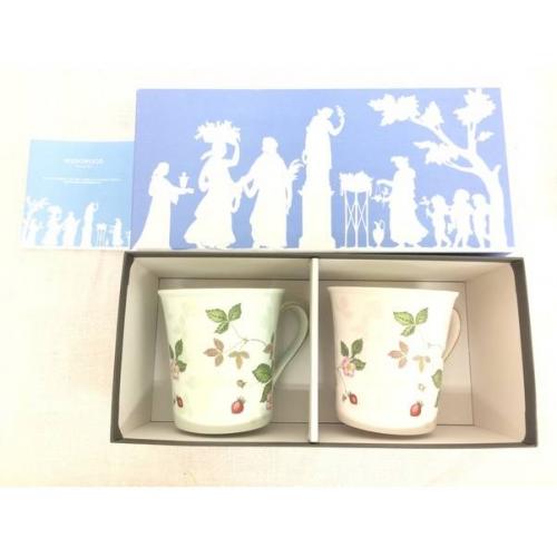 Wedgwood マグカップセット 未使用品 ワイルドストロベリー 2Pセット