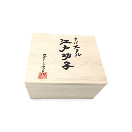 KAGAMI CRYSTAL (カガミクリスタル) 江戸切子 2Pセット