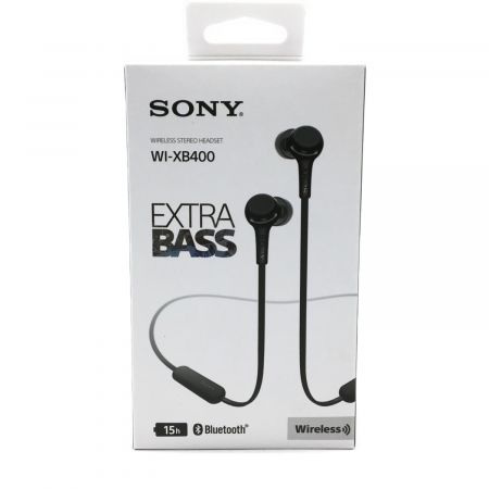 SONY (ソニー) ワイヤレスイヤホン WI-XB400 動作確認済み