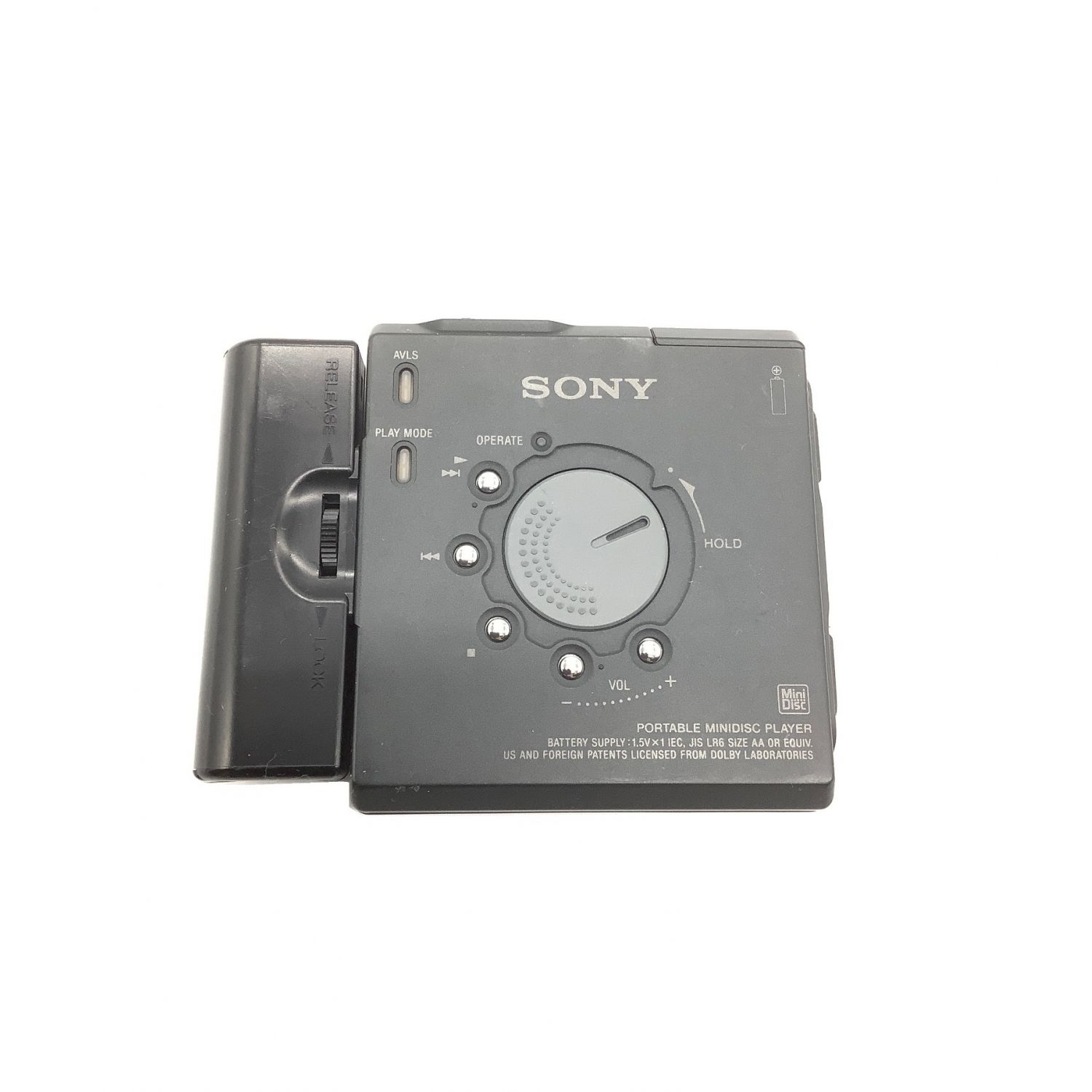 SONY (ソニー) ポータブルMDプレーヤー MZ-E500 電池駆動のみ動作確認 