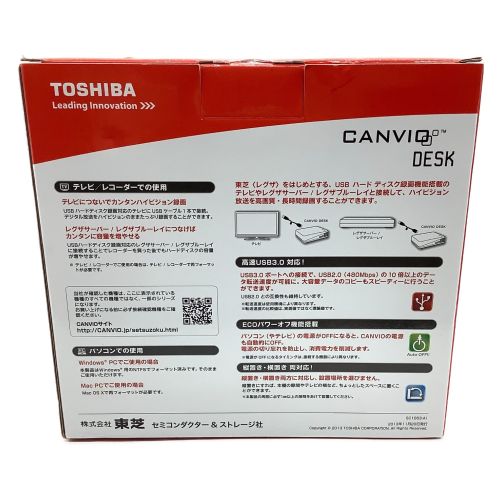 Toshiba トウシバ 外付けhdd Hd Edtk 未使用品 トレファクonline