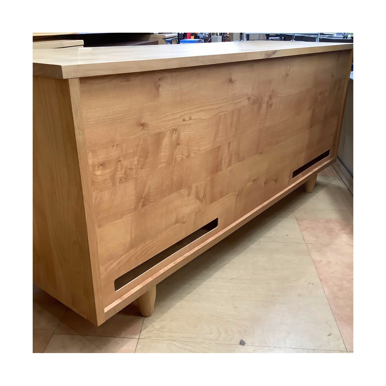 MOMO natural テレビボード 2段 ナチュラル【トレファク堺福田店】