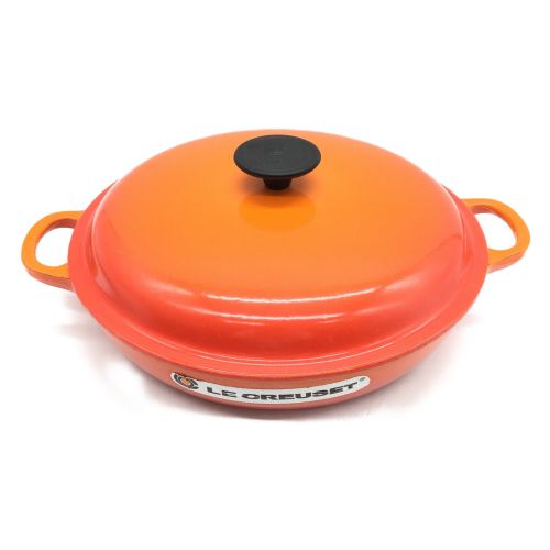 LE CREUSET (ルクルーゼ) ビュッフェ・キャセロール オレンジ 26cm