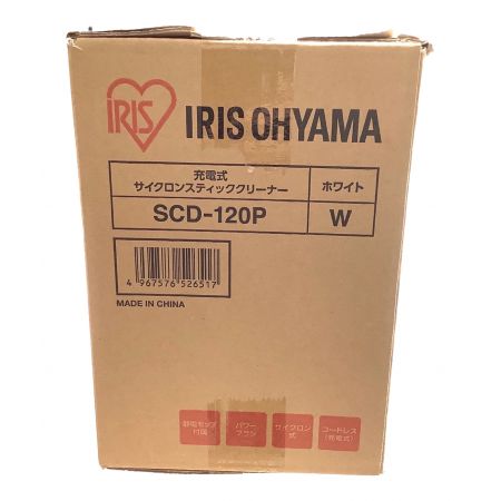 IRIS OHYAMA (アイリスオーヤマ) スティッククリーナー サイクロン式 SCD-120P 純正バッテリー 50Hz／60Hz