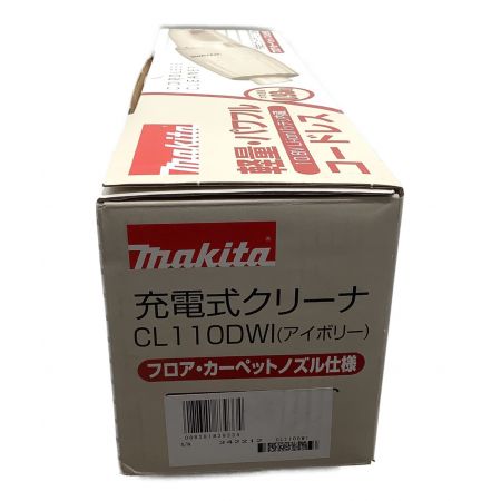 MAKITA (マキタ) 充電式クリーナー サイクロン式 CL110DWI 程度S(未使用品) 純正バッテリー 50Hz／60Hz 未使用品