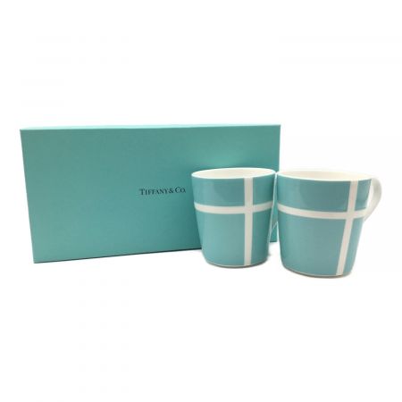 TIFFANY & Co. (ティファニー) ペアマグカップ ブルーリボン