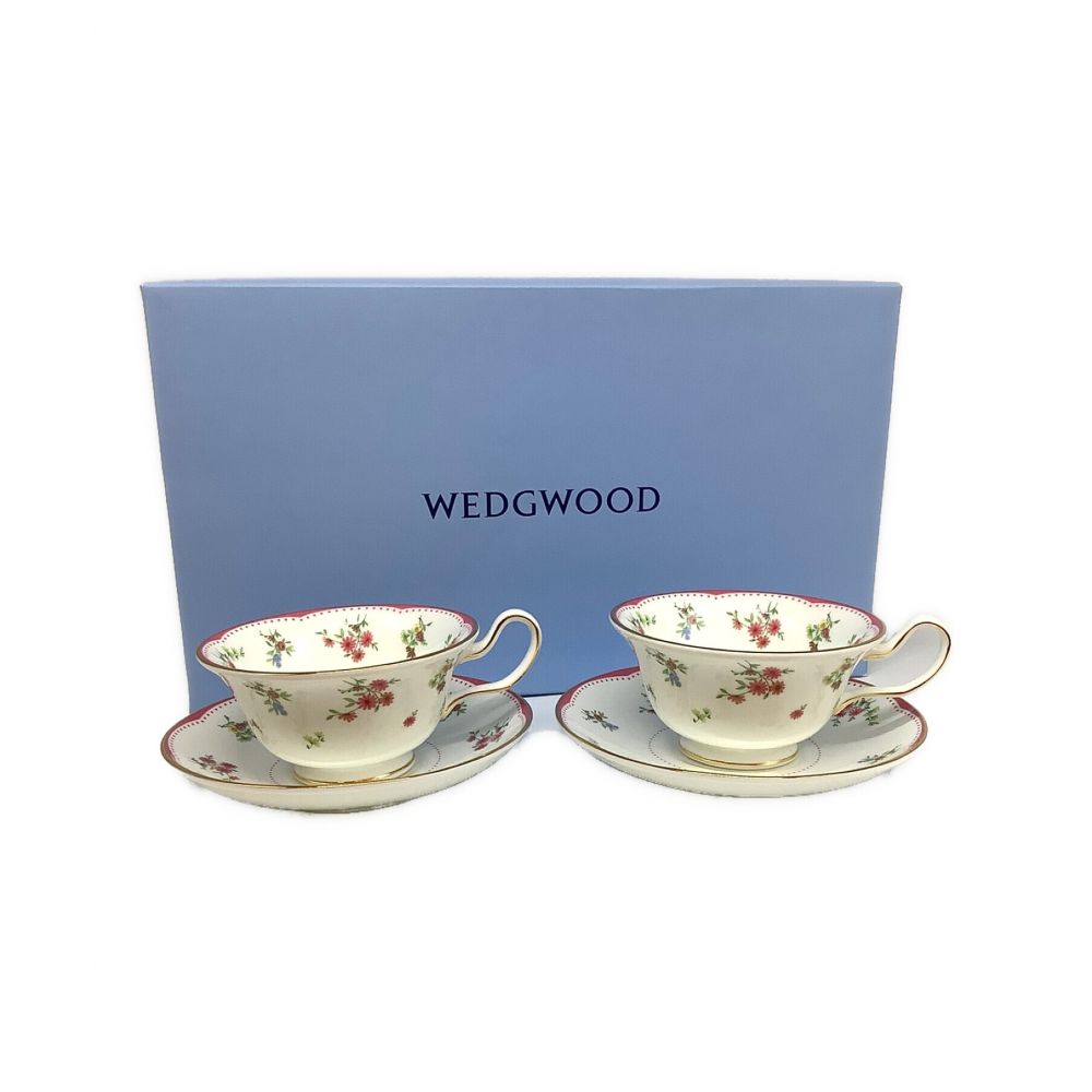 Wedgwood (ウェッジウッド) ティーカップ&ソーサー ピオニー フロー