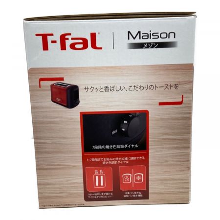 T-Fal (ティファール) ポップアップトースター TT3425JP 2021年発売モデル 2枚 850Ｗ 程度S(未使用品) 未使用品